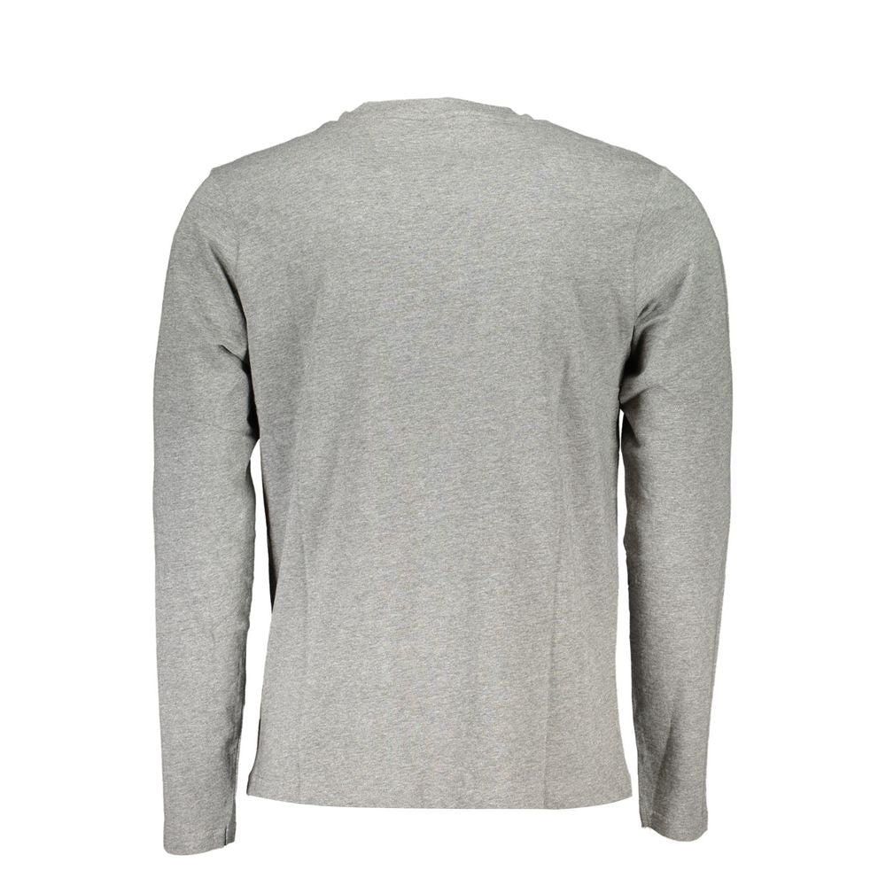 North Sails Brown Cotton Men T-Shirt North Sails