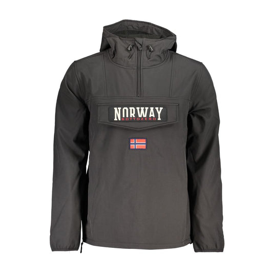 Norway 1963 Sleek Soft Shell Hooded Jacket for Men Norway 1963