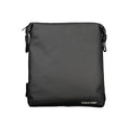Calvin Klein black shoulder bag with contrast details, elegant design, and structured shape, perfect for stylish everyday wear.