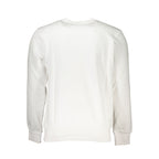 White North Sails men's cotton sweatshirt with crew neck and ribbed cuffs, casual and comfortable for everyday wear.