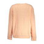 Cavalli Class Rosa polyester women's sweatshirt with a relaxed fit and subtle branding, front view showing soft fabric and casual style.