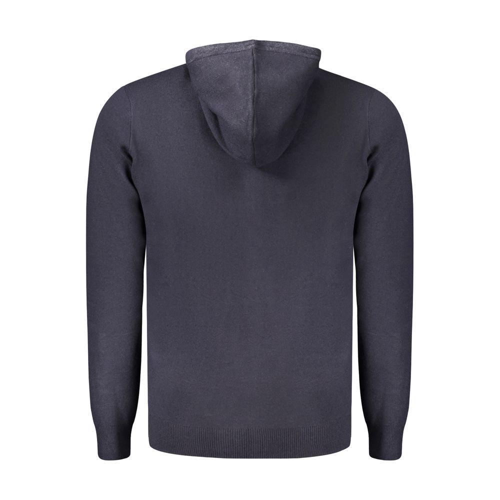 Norway 1963 gray men's cardigan made of polyamide, featuring a classic knit design and button-up front.