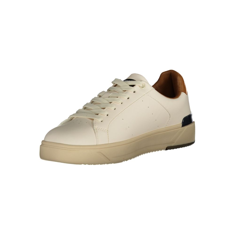 Blauer White Leather Men Sneaker Blauer
