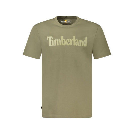 Timberland Green Cotton T-Shirt Timberland