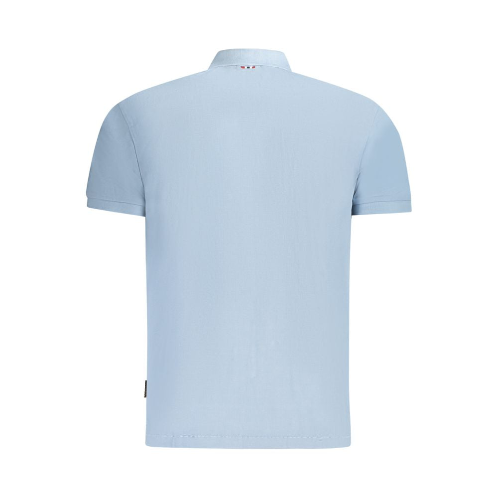 Napapijri Azzurro Cotton Men Polo Napapijri