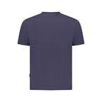 Napapijri Blue Organic Cotton Men T-Shirt Napapijri