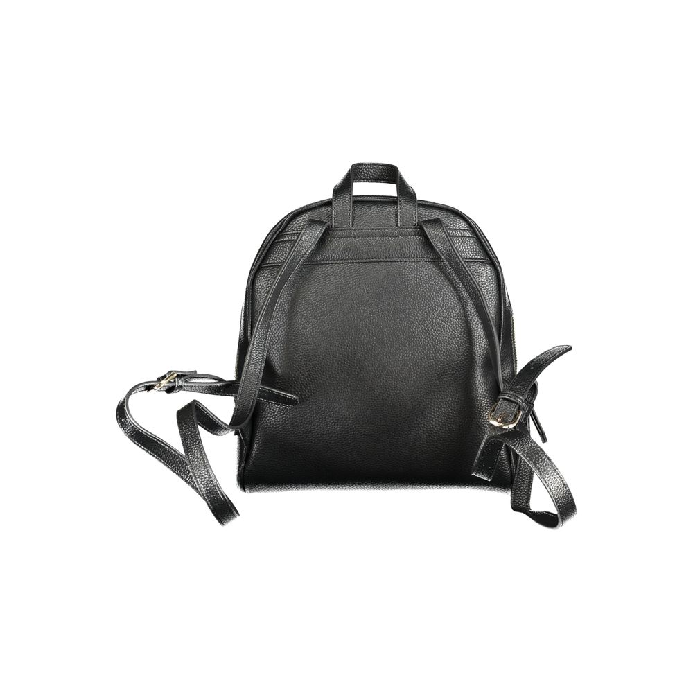 Mario Valentino Black Polyethylene Backpack Mario Valentino