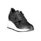 Laura Biagiotti Black Polyester Sneaker Laura Biagiotti