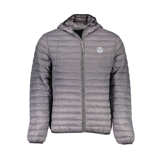 North Sails Brown Polyamide Men Jacket North Sails