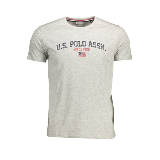 U.S. POLO ASSN. Gray Cotton Men's T-Shirt U.S. POLO ASSN.