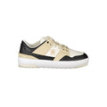 Tommy Hilfiger Bianco leather women’s sneakers with white soles and logo details, stylish casual footwear.