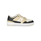 Tommy Hilfiger Bianco leather women’s sneakers with white soles and logo details, stylish casual footwear.