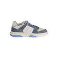 Tommy Hilfiger Azzurro women's sneaker with blue polyurethane upper and white sole, stylish casual footwear.