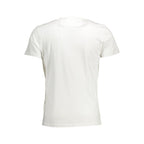 La Martina White Cotton T-Shirt La Martina