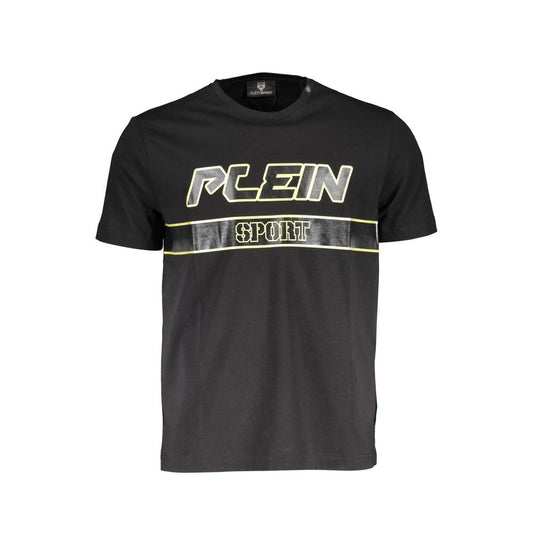 Plein Sport Black Cotton Men TShirt Plein Sport