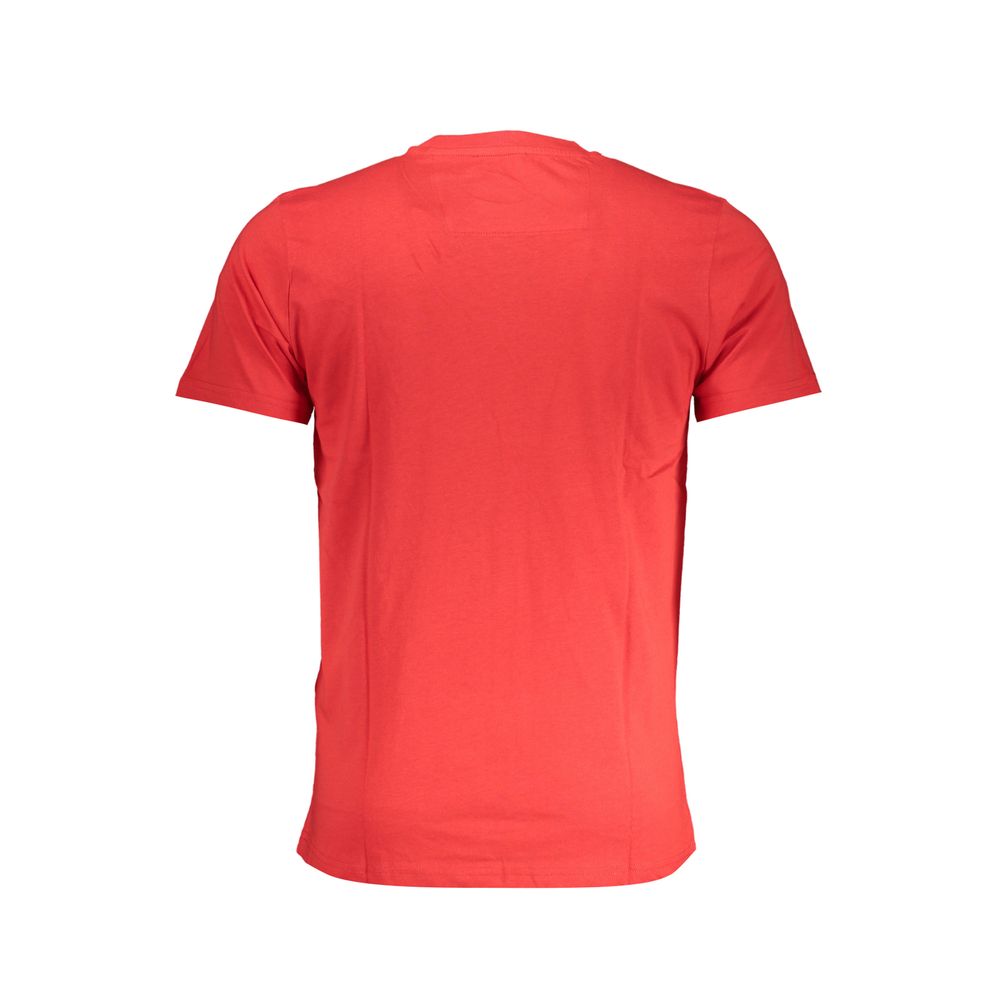 Red Cavalli Class men's cotton T-shirt with a classic fit and crew neckline, featuring subtle brand detailing.