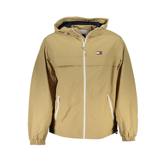 Tommy Hilfiger Beige Polyamide Jacket Tommy Hilfiger