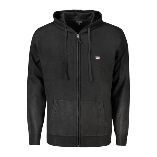 Norway 1963 Black Polyamide Men Cardigan Norway 1963