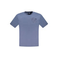 North Sails Blu Cotton Men’s T-Shirt showing a casual fit with a crew neck and North Sails logo on the chest.