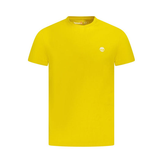 Timberland Yellow Cotton Men T-Shirt Timberland