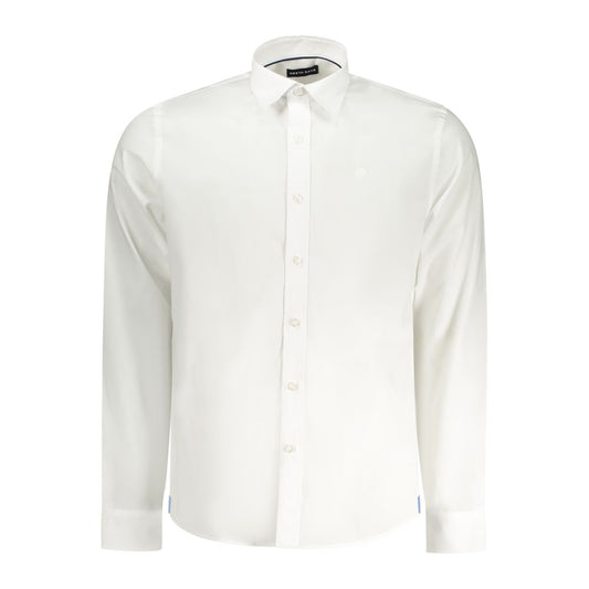 North Sails White Cotton Men Shirt North Sails