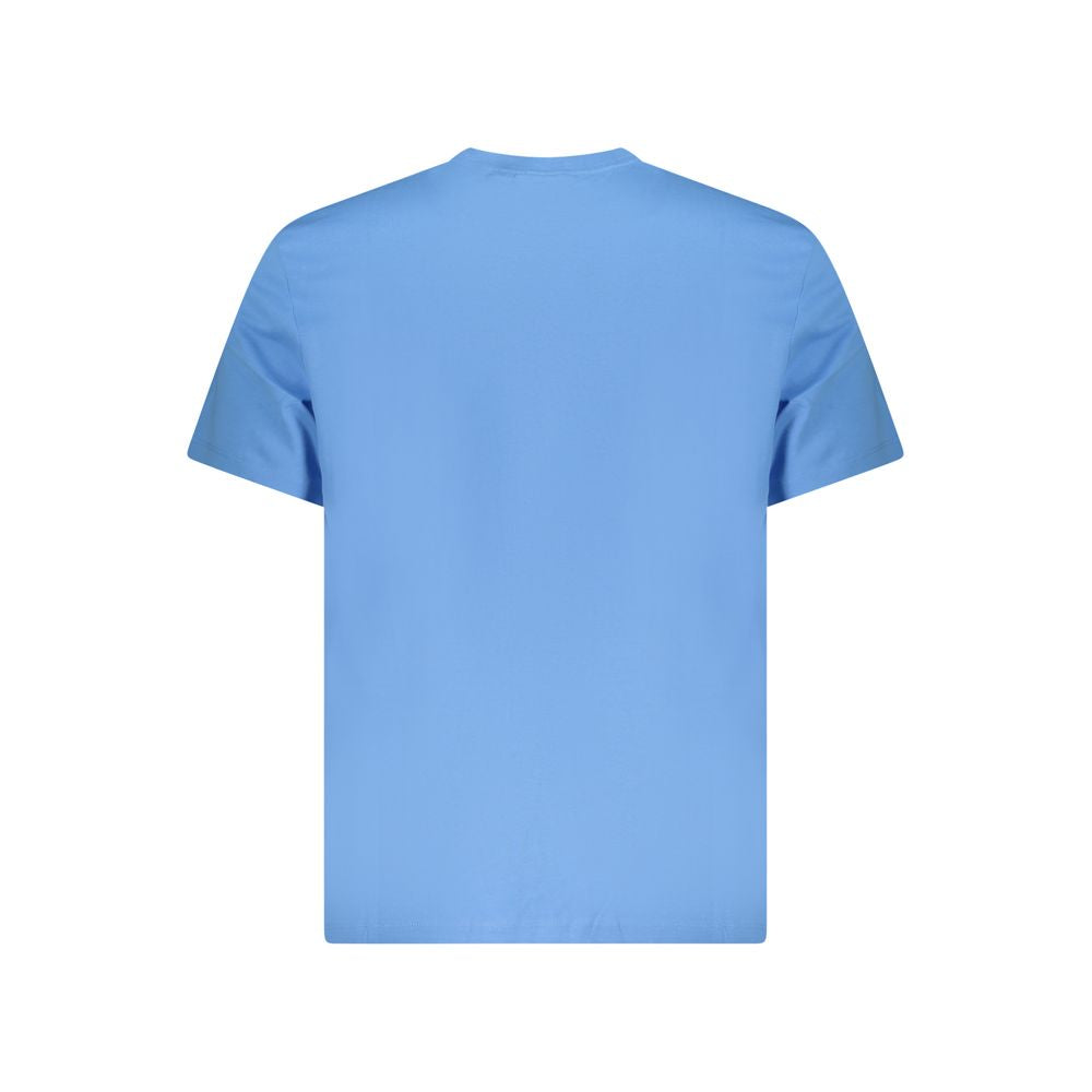 Calvin Klein Light Blue Cotton Men T-Shirt Calvin Klein