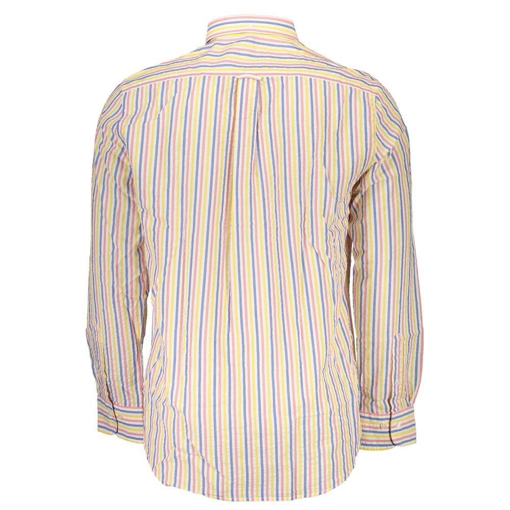 Gant White Cotton Men Shirt Gant