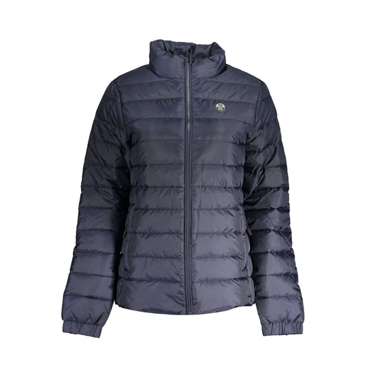 North Sails Blu Polyester Women Jacket North Sails