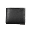 Calvin Klein Nero leather men's wallet with multiple card slots and a sleek, minimalist design.