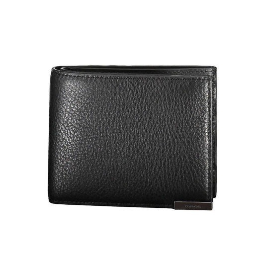 Calvin Klein Black Leather Men Wallet Calvin Klein