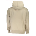 Calvin Klein Beige Cotton Men's Sweatshirt
