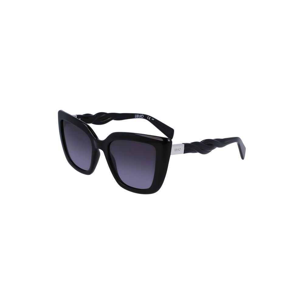 Liu Jo Black Bio Injected Women Sunglasses Liu Jo