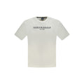 North Sails Bianco Cotton men's T-shirt featuring a classic crew neck and minimal branding on a plain white background