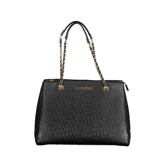 Mario Valentino Black Polyethylene Women Handbag Mario Valentino
