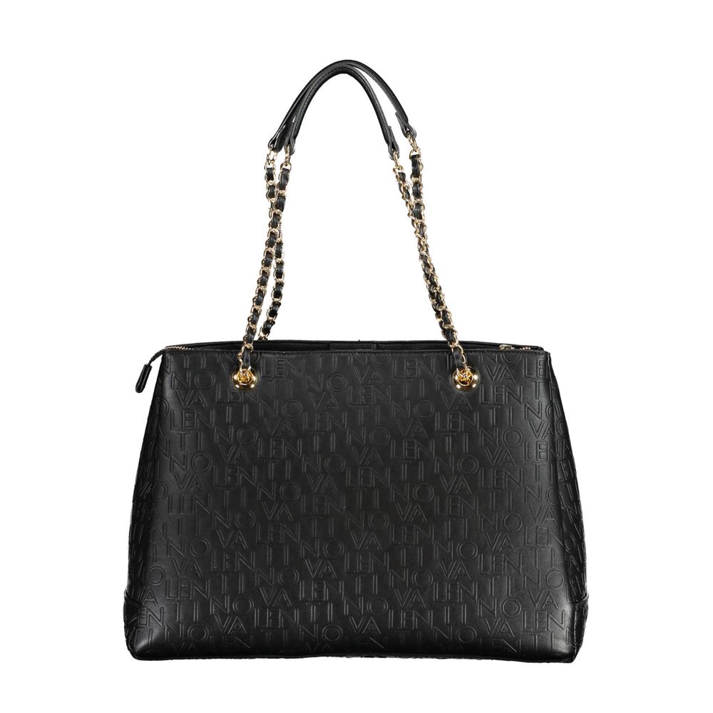 Mario Valentino Black Polyethylene Women Handbag Mario Valentino