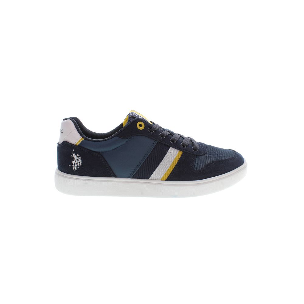 U.S. POLO ASSN. Blue Polyester Men's Sneaker U.S. POLO ASSN.