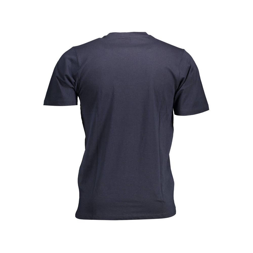 Sergio Tacchini Blue Cotton Men T-Shirt Sergio Tacchini