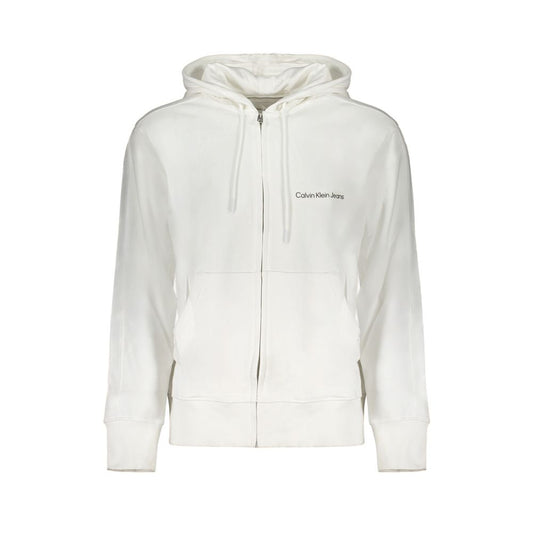Calvin Klein White Cotton Sweater Calvin Klein