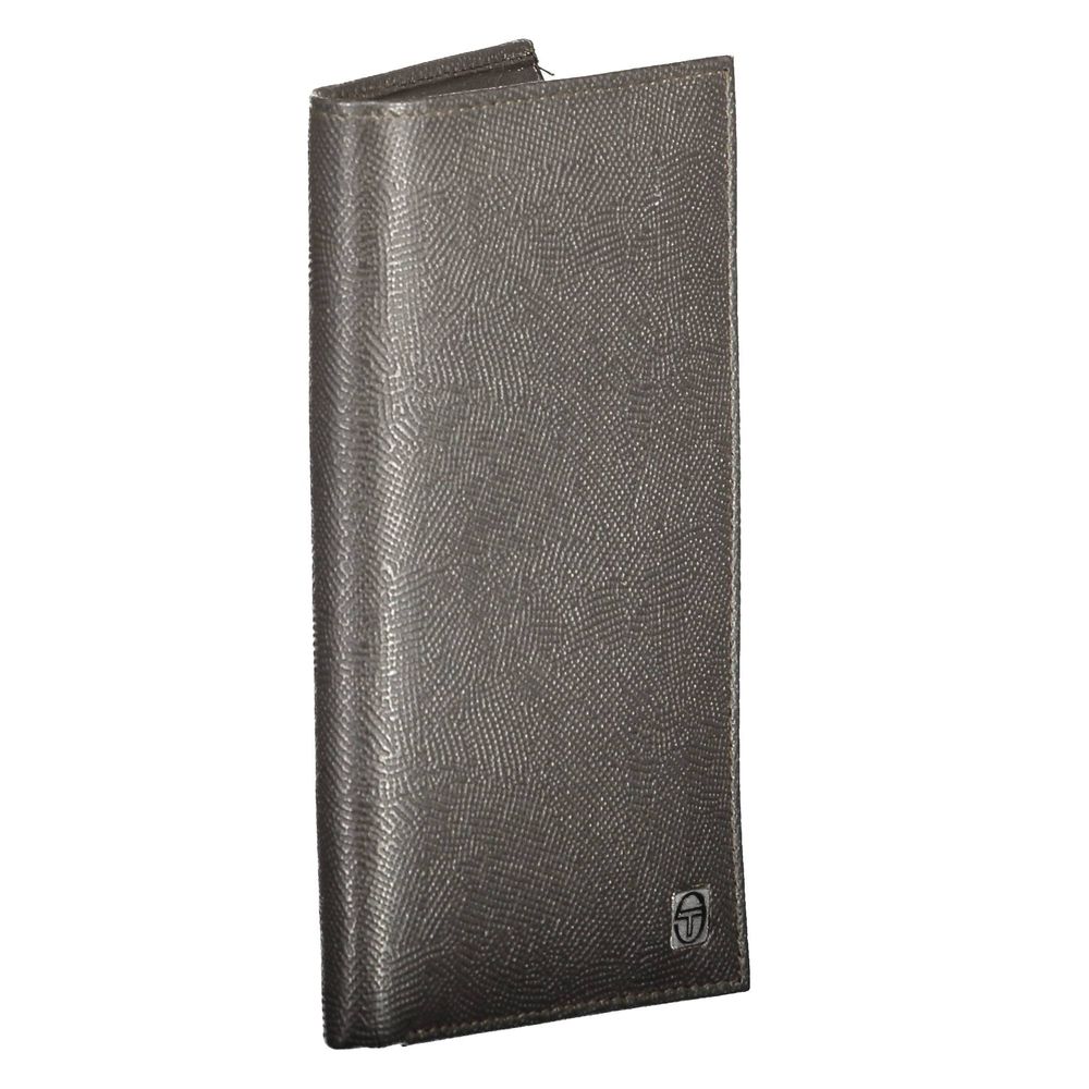 Sergio Tacchini Brown Leather Men Wallet Sergio Tacchini