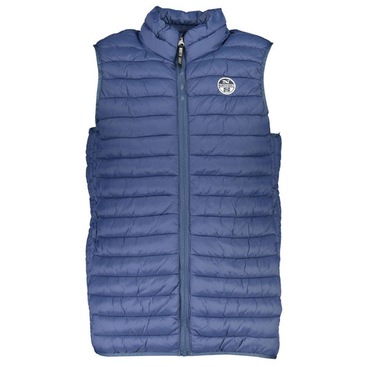 North Sails Blue Polyamide Men Jacket North Sails