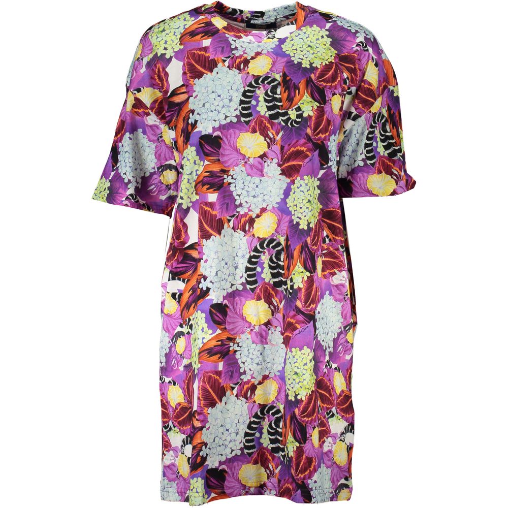 Cavalli Class Viola cotton women's dress with a stylish design, featuring a comfortable fit and elegant details.