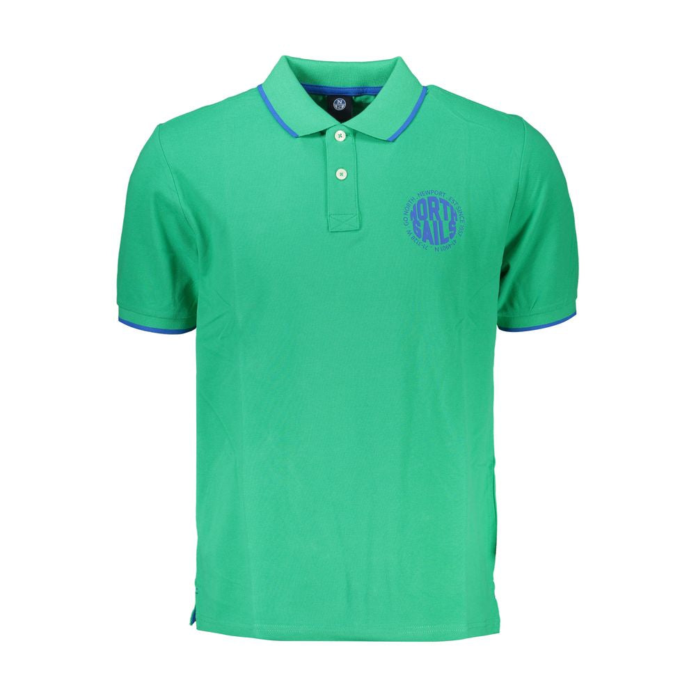 North Sails Verde Cotton Mens Polo Shirt North Sails