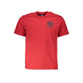 North Sails Rosso Cotton Men T-Shirt North Sails
