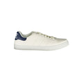 Norway 1963 men's Bianco polyurethane sneaker with white design, casual athletic shoe, close-up view of the front and side details.