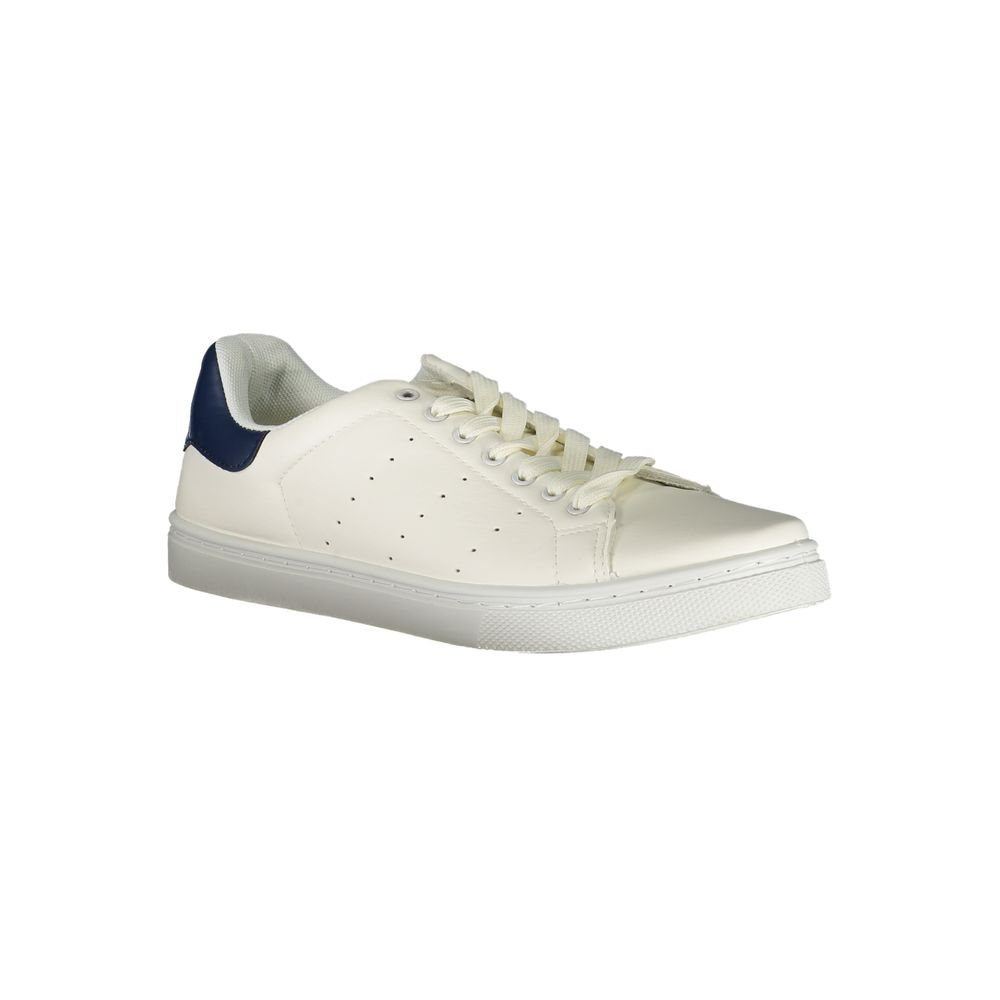 Norway 1963 Bianco polyurethane men's sneaker showing white sporty design and laced closure on a plain background.