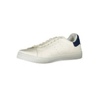 Norway 1963 Bianco polyurethane men's sneaker showing white casual sneaker with laces and smooth finish.
