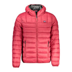 Norway 1963 Rosso Poliammide men's jacket in red, featuring a stylish design and durable fabric for outdoor wear.