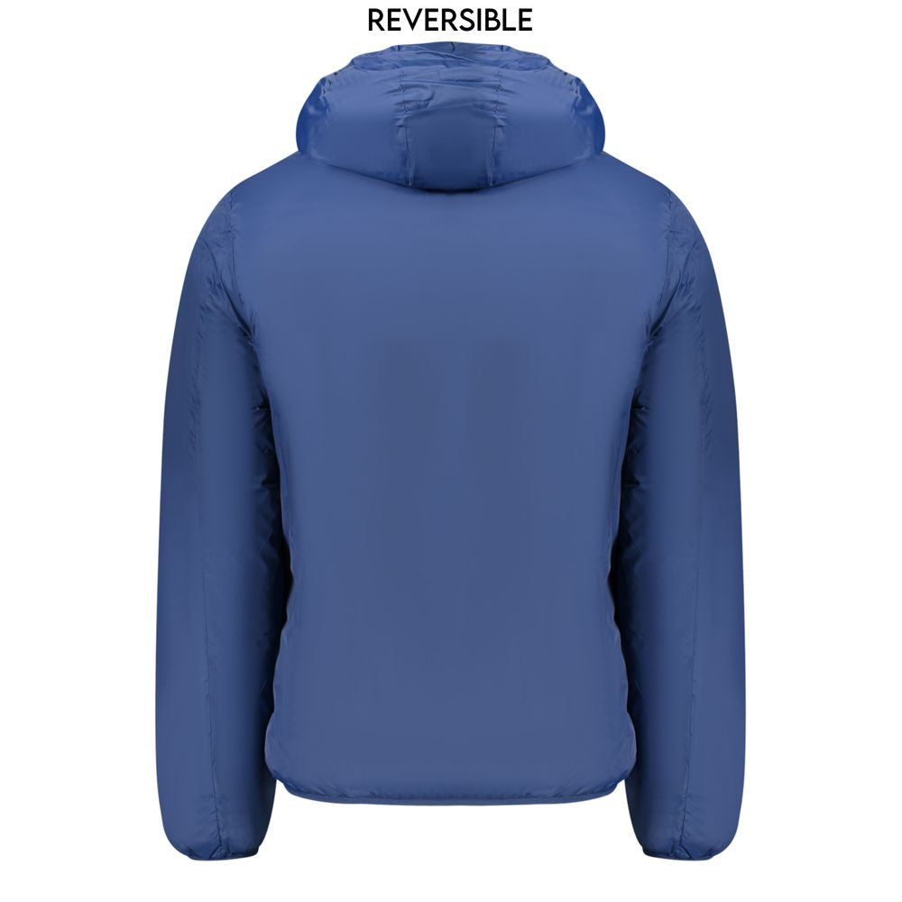 Norway 1963 Blue Polyamide Men's Reversible Jacket Norway 1963