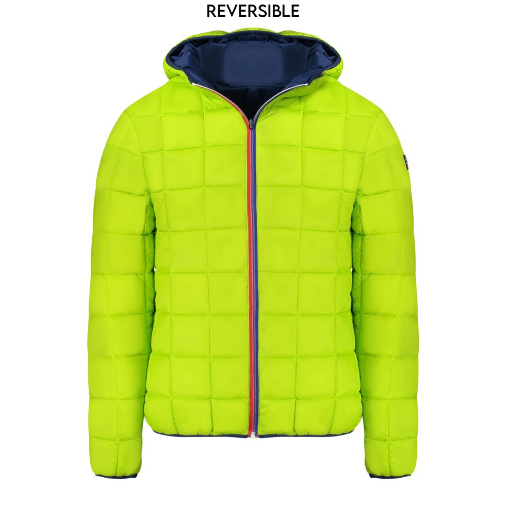 Norway 1963 Blue Polyamide Men's Reversible Jacket Norway 1963