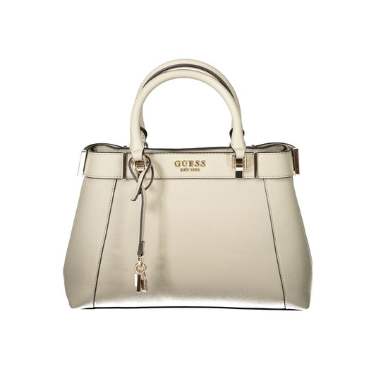 Guess Jeans Beige Polyethylene Handbag Guess Jeans